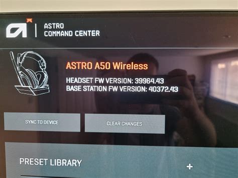 astro a50 software update gen 4